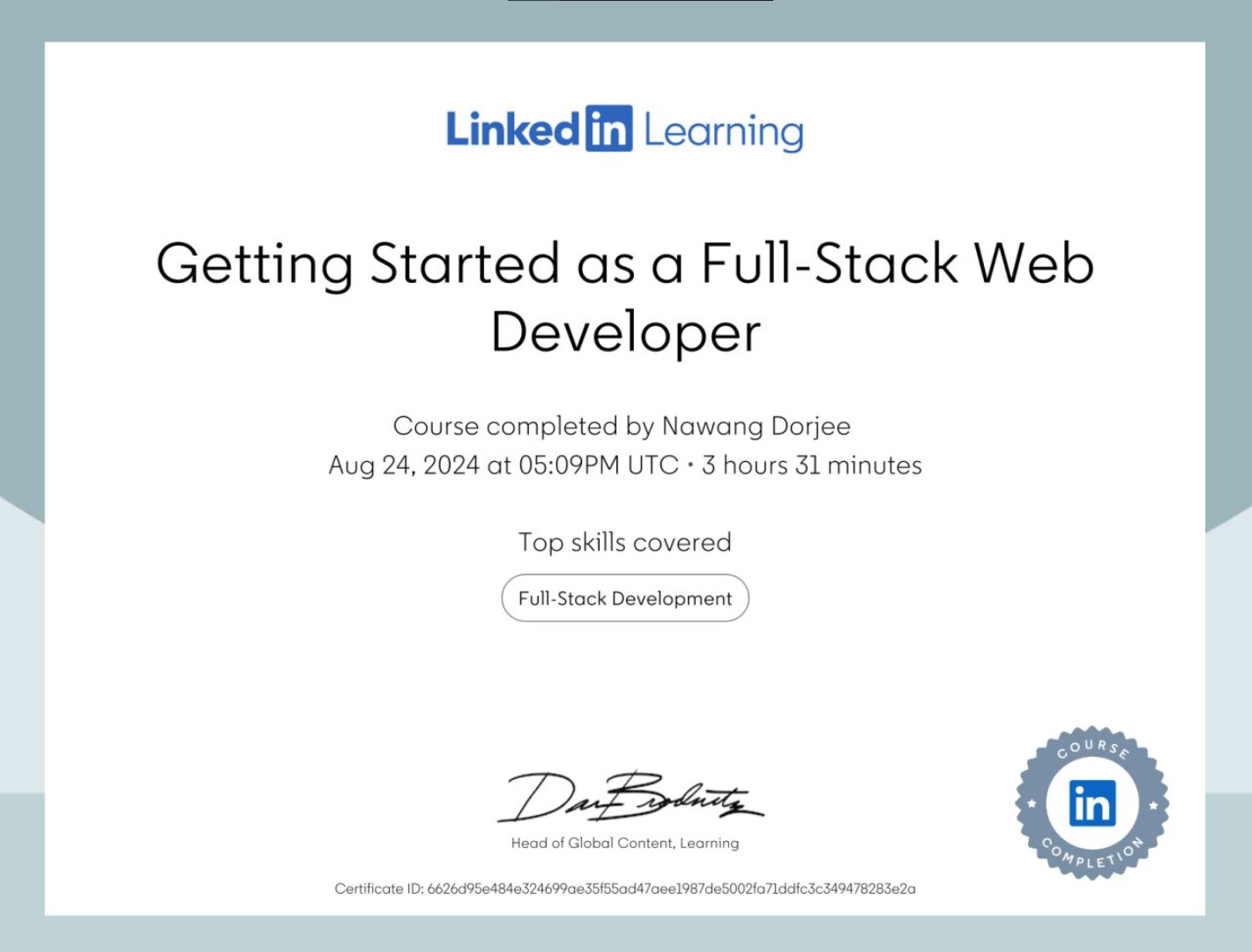 Getting Started as a Full-Stack Web Developer